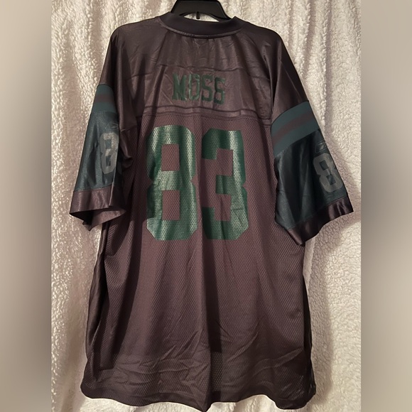 Vintage NFL Equipment New York Jets Jersey 83 Santana Moss Rare NFL Reebok - Picture 4 of 9